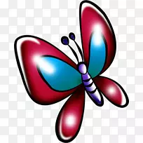 蝴蝶昆虫剪贴画蝴蝶-空若网 蝴蝶昆虫剪贴画蝴蝶-空若网