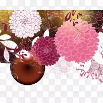 牡丹花-卡通牡丹花-空若网 牡丹花-卡通牡丹花-空若网