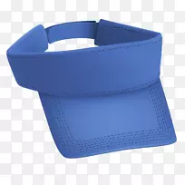 网球剪贴画-蓝色网球帽-空若网 网球剪贴画-蓝色网球帽-空若网