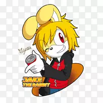 艺术爱好者艺术作品-兔子吃月饼-空若网 艺术爱好者艺术作品-兔子吃月饼-空若网