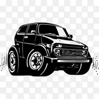 拉达4x4汽车剪贴画-汽车-空若网 拉达4x4汽车剪贴画-汽车-空若网