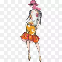 时装插画设计-空若网 时装插画设计-空若网