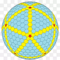 戈德堡多面体五边形六角面-空若网 戈德堡多面体五边形六角面-空若网