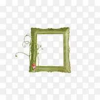 相框绿色矩形-空若网 相框绿色矩形-空若网