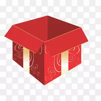 礼盒长方形送圣诞礼物-盒-空若网 礼盒长方形送圣诞礼物-盒-空若网