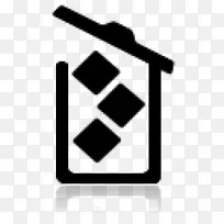 电脑图标、垃圾桶和废纸篮、回收箱-空若网 电脑图标、垃圾桶和废纸篮、回收箱-空若网