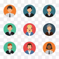 电脑图标平面设计剪辑艺术-阿凡达-空若网 电脑图标平面设计剪辑艺术-阿凡达-空若网