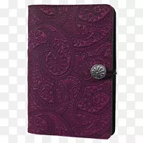 佩斯利笔记本皮革紫色中封面设计-空若网 佩斯利笔记本皮革紫色中封面设计-空若网
