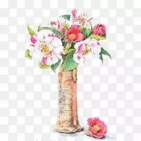 水彩画花卉插图水彩画花卉-空若网 水彩画花卉插图水彩画花卉-空若网