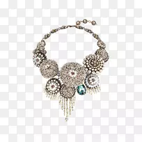 项链宝石施华洛世奇银宝石珠宝-莱茵石项链-空若网 项链宝石施华洛世奇银宝石珠宝-莱茵石项链-空若网