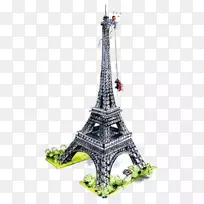 埃菲尔铁塔窥视峰值油水透视图-埃菲尔铁塔-空若网 埃菲尔铁塔窥视峰值油水透视图-埃菲尔铁塔-空若网
