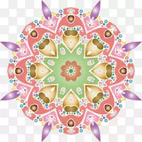 六角形瓷砖镶嵌对称剪贴画-空若网 六角形瓷砖镶嵌对称剪贴画-空若网