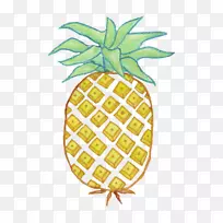 菠萝动画拼贴夹艺术-菠萝-空若网 菠萝动画拼贴夹艺术-菠萝-空若网