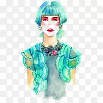 时尚插画艺术设计-空若网 时尚插画艺术设计-空若网