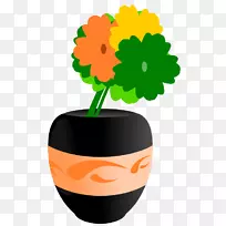 花瓶剪贴画-家居装饰剪贴画-空若网 花瓶剪贴画-家居装饰剪贴画-空若网