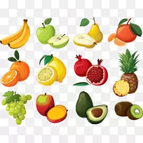 免费剪贴画.水果手绘画-空若网 免费剪贴画.水果手绘画-空若网