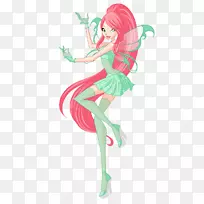 童话艺术时尚插画-仙女-空若网 童话艺术时尚插画-仙女-空若网