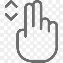 手指电脑图标-空若网 手指电脑图标-空若网