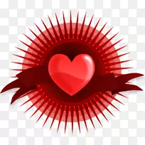 心脏剪贴画-红色爱情图片-空若网 心脏剪贴画-红色爱情图片-空若网