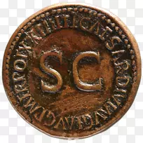 狄夫斯·奥古斯都神庙-钱币-空若网 狄夫斯·奥古斯都神庙-钱币-空若网