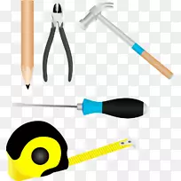 工具螺丝刀夹艺术安装工具螺丝刀尺锤铅笔-空若网 工具螺丝刀夹艺术安装工具螺丝刀尺锤铅笔-空若网