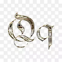 耳环体珠宝银字体-空若网 耳环体珠宝银字体-空若网