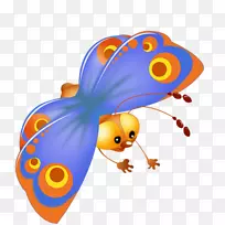 蝴蝶动画剪辑艺术-蝴蝶-空若网 蝴蝶动画剪辑艺术-蝴蝶-空若网