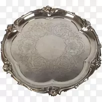 银色椭圆形餐具-银-空若网 银色椭圆形餐具-银-空若网