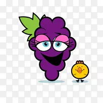 水果开花植物卡通剪贴画-空若网 水果开花植物卡通剪贴画-空若网