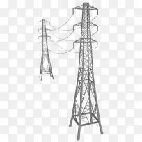 输电塔电力输电架空电力线高压-空若网 输电塔电力输电架空电力线高压-空若网