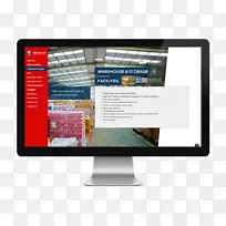 电脑显示器显示广告电脑软件usb物流横幅创意-空若网 电脑显示器显示广告电脑软件usb物流横幅创意-空若网