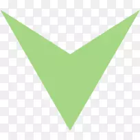 线三角形绿线-空若网 线三角形绿线-空若网