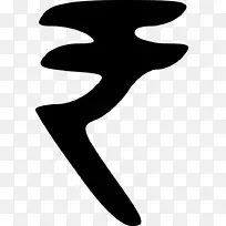 手指轮廓线白色剪贴画-剪影-空若网 手指轮廓线白色剪贴画-剪影-空若网