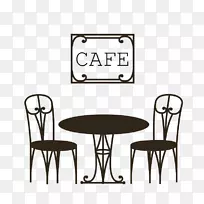 咖啡桌咖啡厅椅-黑色咖啡椅资料下载-空若网 咖啡桌咖啡厅椅-黑色咖啡椅资料下载-空若网