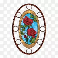 彩色玻璃窗框.窗户-空若网 彩色玻璃窗框.窗户-空若网