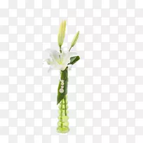 花瓶花角花切花花束百合花花瓶-空若网 花瓶花角花切花花束百合花花瓶-空若网