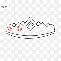 着色书绘制皇冠冠-空若网 着色书绘制皇冠冠-空若网