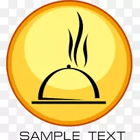 厨房标志图标-圆形,黄色盖子厨房标志-空若网 厨房标志图标-圆形,黄色盖子厨房标志-空若网