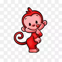 猴子-可爱的猴子-空若网 猴子-可爱的猴子-空若网