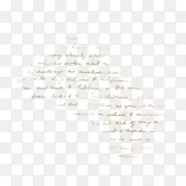 笔迹线树字形线-空若网 笔迹线树字形线-空若网