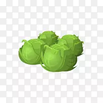 卷心菜春绿蔬菜剪贴画-卷心菜-空若网 卷心菜春绿蔬菜剪贴画-卷心菜-空若网