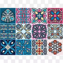 视觉艺术场所席长方形对称图案-空若网 视觉艺术场所席长方形对称图案-空若网