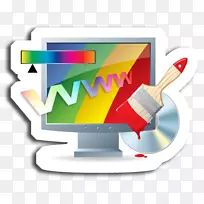 电脑图标电脑显示器桌面壁纸-电脑-空若网 电脑图标电脑显示器桌面壁纸-电脑-空若网