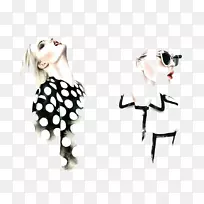 时尚插画-空若网 时尚插画-空若网