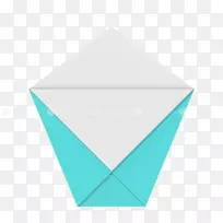 纸平面折纸三角线-三角形-空若网 纸平面折纸三角线-三角形-空若网