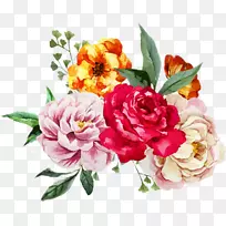 水彩画花卉花束水彩画花卉设计-空若网 水彩画花卉花束水彩画花卉设计-空若网