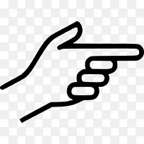 手指电脑图标剪贴画手-空若网 手指电脑图标剪贴画手-空若网