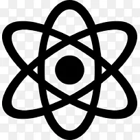 科学计算机图标原子实验室符号科学-空若网 科学计算机图标原子实验室符号科学-空若网