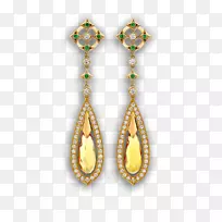 耳环体珠宝宝石琥珀宝石-空若网 耳环体珠宝宝石琥珀宝石-空若网