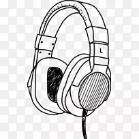 耳机.手绘耳机-空若网 耳机.手绘耳机-空若网